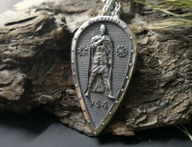 Медальон Святослав - Серебро (4.8 см)