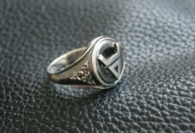 Перстень Символ Велеса - серебро 