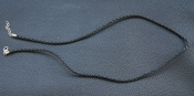 Кожаный шнурок - каучук (60 см.)