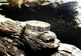 Славянское кольцо Валькирия - серебро