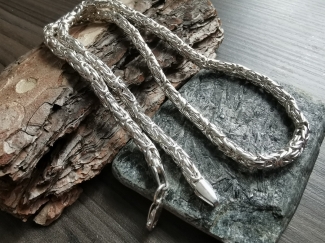 Цепь из серебра - Лисий хвост (d 6 мм)  ― Алтайстронг - Амулеты, Обереги, Талисманы