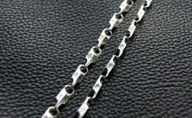 Обережная цепь из серебра (d 6 мм)